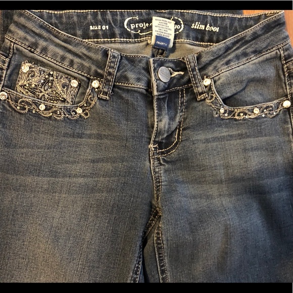 Dazzled slim boot jeans - Picture 6 of 7